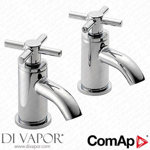 Comap Pegler Xia Mono Basin Pillar Taps in Chrome 4K8005 | 4E1032 Spare Parts